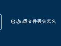 启动u盘文件丢失怎么-路由网