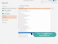 微软PowerPoint允许用户保存为SVG格式-路由网