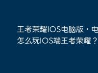 王者荣耀IOS电脑版,电脑上怎么玩IOS端王者荣耀?-路由网