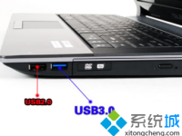 笔记本电脑如何区分USB2.0和USB3.0接口-路由网