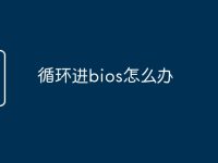 循环进bios怎么办-路由网