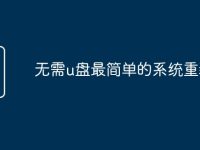无需u盘最简单的系统重装-路由网