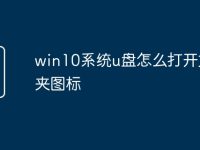 win10系统u盘怎么打开文件夹图标-路由网