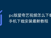 pc版爱奇艺视频怎么下载到手机下载安装最新教程-路由网