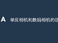 单反相机和数码相机的区别-路由网