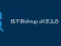 找不到dlmgr.dll怎么办-路由网
