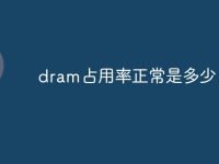 dram占用率正常是多少-路由网