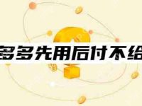 拼多多先用后付不给钱会有什么后果？揭秘五种可能后果-路由网