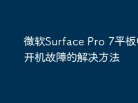 微软Surface Pro 7平板电脑开机故障的解决方法-路由网
