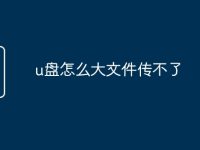 u盘怎么大文件传不了-路由网