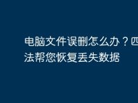 电脑文件误删怎么办？四种方法帮您恢复丢失数据-路由网