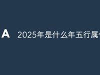 2025年是什么年五行属什么-路由网