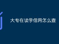 大专在读学信网怎么查-路由网