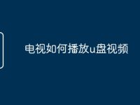 电视如何播放u盘视频-路由网