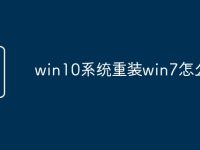 win10系统重装win7怎么做-路由网