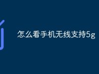 怎么看手机无线支持5g-路由网