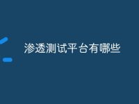 渗透测试平台有哪些-路由网