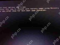 U盘装系统后提示“All boot options are tried”-路由网
