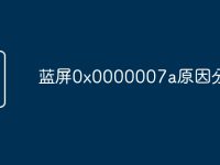 蓝屏0x0000007a原因分析-路由网