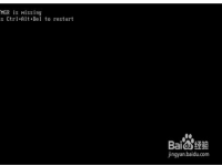 bootmgr is missing 开机无法进系统怎么办-路由网