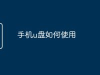 手机u盘如何使用-路由网