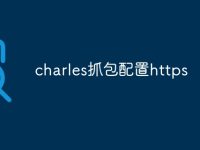 charles抓包配置https-路由网
