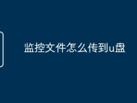 监控文件怎么传到u盘-路由网