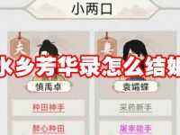 水乡芳华录怎么结婚-路由网