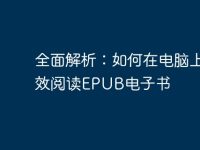 全面解析:如何在电脑上高效阅读EPUB电子书-路由网