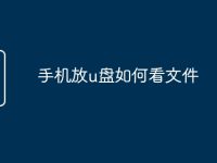 手机放u盘如何看文件-路由网