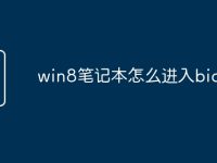 win8笔记本怎么进入bios-路由网