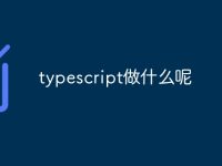 typescript做什么呢-路由网