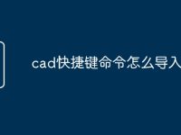 cad快捷键命令怎么导入犀牛-路由网