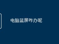 电脑蓝屏咋办呢-路由网