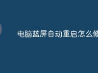 电脑蓝屏自动重启怎么修复-路由网