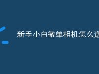 新手小白微单相机怎么选-路由网