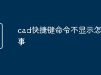 cad快捷键命令不显示怎么回事-路由网