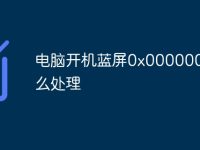 电脑开机蓝屏0x0000000a怎么处理-路由网