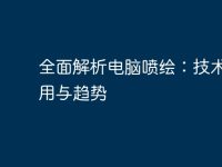 全面解析电脑喷绘:技术、应用与趋势-路由网