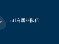 ctf有哪些队伍-路由网