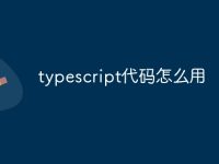 typescript代码怎么用-路由网