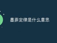 墨菲定律是什么意思-路由网