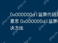 0x000000d1蓝屏代码是什么意思 0x000000d1蓝屏的解决方法-路由网