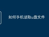 如何手机读取u盘文件-路由网