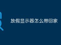放假显示器怎么带回家-路由网
