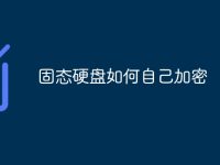固态硬盘如何自己加密-路由网