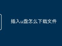 插入u盘怎么下载文件-路由网