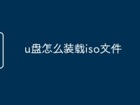 u盘怎么装载iso文件-路由网