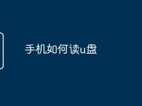 手机如何读u盘-路由网