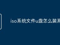 iso系统文件u盘怎么装系统-路由网